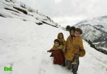 هبوط درجة الحرارة شمال باكستان إلى 19 تحت الصفر