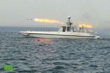 ايران تجرب صواريخ جديدة في مضيق هرمز