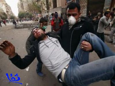 مقتل متظاهر واصابة عشرات في اشتباكات بين الشرطة ومتظاهرين شمال مصر