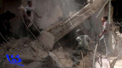 قوات الأسد تمطر حي برزة الدمشقي بصواريخ أرض أرض