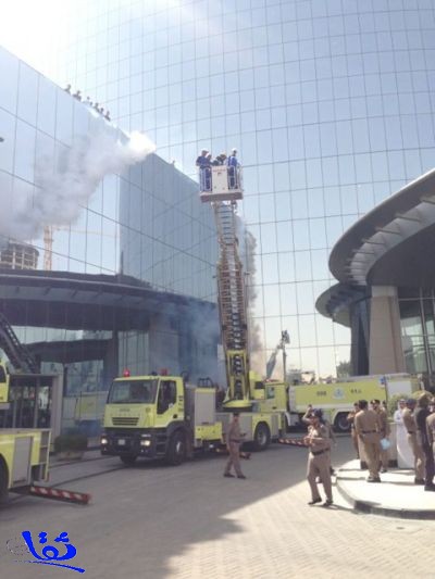 مدني الرياض ينجح في تطبيق خطة فرضية لعمليات إطفاء وإنقاذ في مركز المملكة