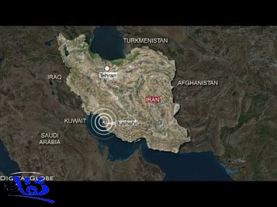 زلزال جديد بقوة 5.6 درجات يضرب جنوب إيران اليوم