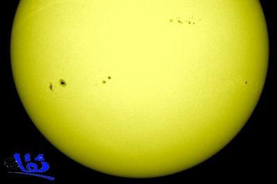 فلكية جدة: مراقبة بقع متناثرة على " فوتوسفير " الشمس