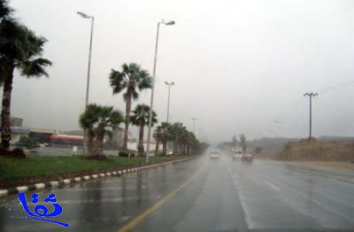 هطول أمطار غزيرة على الباحة والطائف