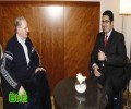 رئيس  اللجنة الأولمبية يستقبل الأمير نواف بن فيصل