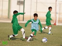 براعم الأخضر تحت 12 سنة يواصلون تدريباتهم في معسكر الرياض