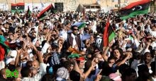 مظاهرة فى طرابلس تطالب بتصحيح مسار الثورة الليبية 