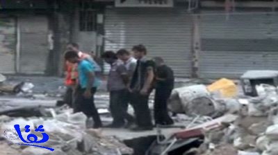 "الحر" يبادل جثة قتيل للنظام بـ13 معتقلا في قلب دمشق