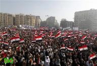 محتجون مصريون يعتزمون الاعتصام لحين تسليم المجلس العسكري للسلطة