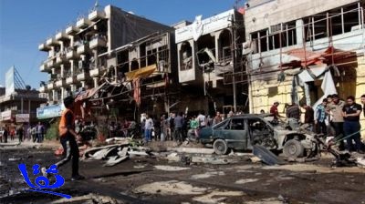 40 قتيلاً في انفجار 11 سيارة مفخخة في بغداد
