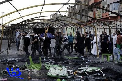 مقتل 14 بتفجير انتحاري بمجلس عزاء ببغداد