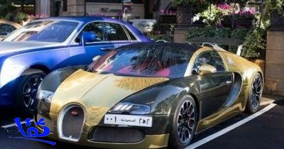 سيارة ثري سعودي تثير ضجة فى بريطانيا