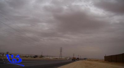 هطول أمطار غزيرة على عدد من محافظات الرياض