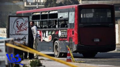 5 جرحى في انفجار عبوة ناسفة قرب حافلة ركاب بالقاهرة