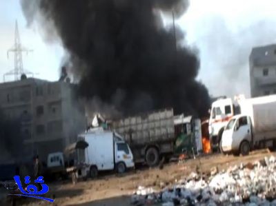 مقتل 27 مدنيا في حافلة نقل مدني بحلب