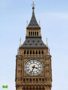 انحراف ساعة "بيغ بن" يهدد أبرز معالم لندن التاريخية
