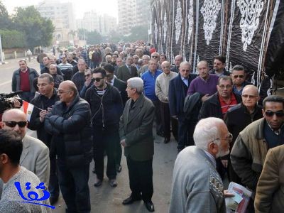 مظاهرات للإخوان قبيل انتهاء الاستفتاء على الدستور