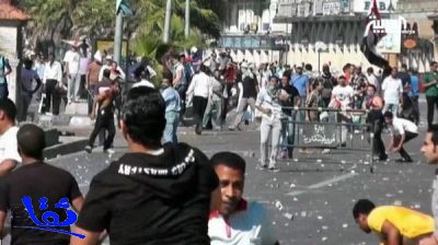 اشتباكات بالإسكندرية والقبض على 15 من مؤيدي مرسي