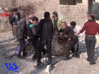 عشرات القتلى بقصف بالبراميل المتفجرة على حلب