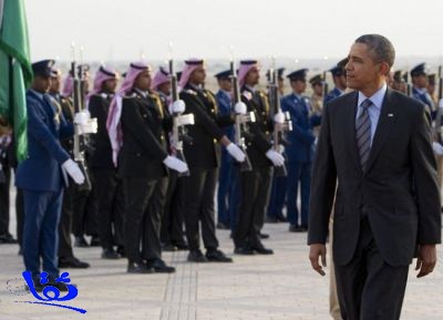 الرئيس الأمريكي يصل إلى الرياض