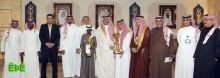 الأمير نواف بن فيصل يكرم منتخب الجودو السعودي