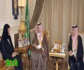 الأمير نواف يستقبل رئيس الاتحاد الدولي للترايثلون 