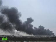 شهود: انفجار في خط أنابيب نفطي في مدينة حمص السورية