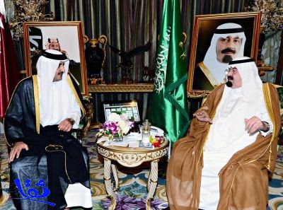 خادم الحرمين يبحث مع أمير قطر  ما تشهده الساحات الإسلامية والعربية والدولية