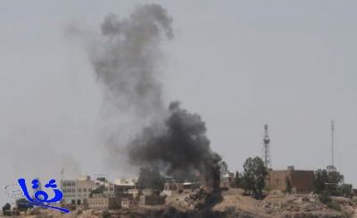 النيران تشتعل بمبنى التلفزيون اليمني مع استمرار الاشتباكات بالعاصمة