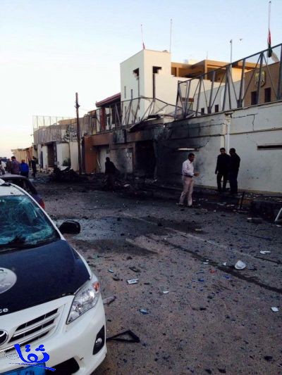 انفجاران أمام سفارتي مصر والإمارات بالعاصمة الليبية