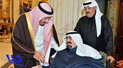 آخر صور التقطت للملك عبدالله بن عبدالعزيز قبل وفاته