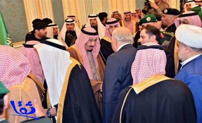 بالصور.. الملك سلمان يتلقى التعازي في وفاة الملك عبدالله من الأمراء وقادة الدول