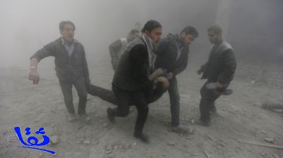 النظام السوري يقصف غوطة دمشق ويوقع 61 قتيلاً