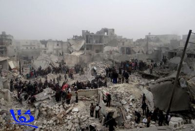عشرات الضحايا بقصف النظام السوري أحياء سكنية في دوما