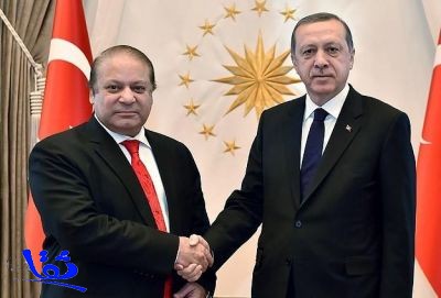 "أردوغان" و"شريف": سنرد بقوة على أي انتهاك للأراضي السعودية