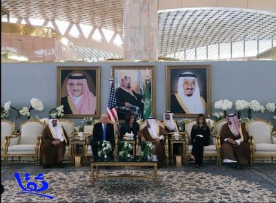 الرئيس الأمريكي يصل الرياض 