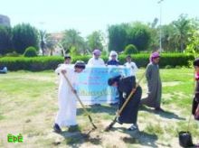 زرع 7 آلاف شجرة لمنع زحف الرمال على أحياء بقيق