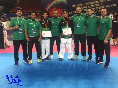 أخضر التايكوندو يحصد فضية وبرونزية في المنافسات الآسيوية