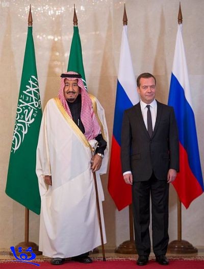 الملك سلمان يبحث مع كبار المسئولين الروس مستقبل العلاقات بين البلدين الصديقين