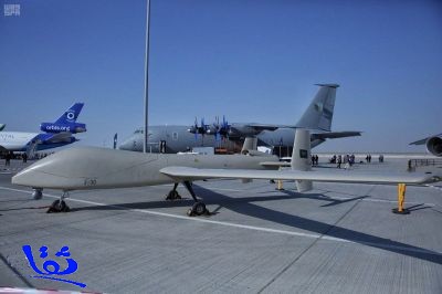 "صقر1 طائرة بدون طيار في معرض دبي للطيران 2017