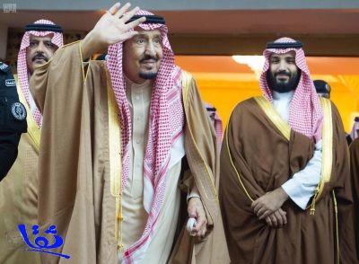 الملك سلمان يشرف حفل استقبال أهالي منطقة حائل