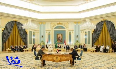 سمو ولي العهد يرعى التوقيع على وثيقة اتفاق الرياض 