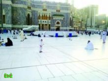 «المسجد الحرام» تهيئ 100 باب لموسم العمرة