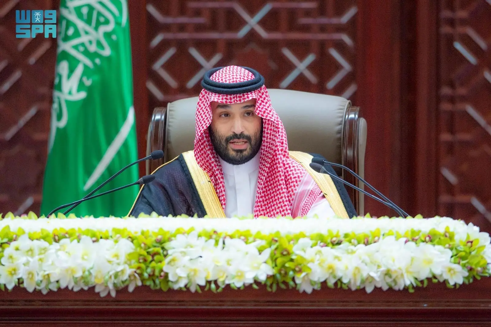 سمو ولي العهد يفتتح أعمال السنة الثانية من الدورة التاسعة لمجلس الشورى