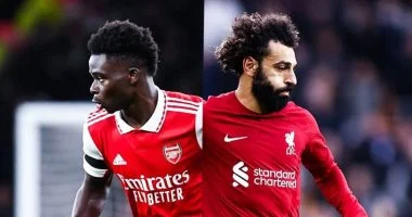 محمد صلاح يتفوق على دى بروين وساكا فى إحصائية جديدة بالدوري الإنجليزي