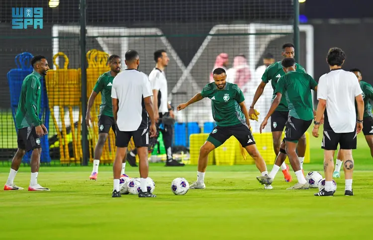 المنتخب السعودي يختتم استعداده لمواجهة إندونيسيا ضمن ملحق تصفيات كأس العالم