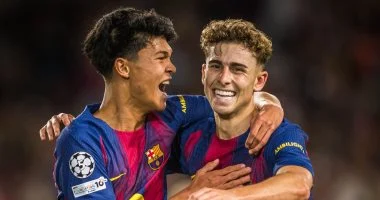 برشلونة يدك أولمبياكوس 6-1 بدوري أبطال أوروبا وهاتريك لوبيز