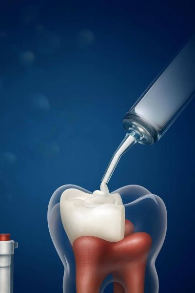 ابتكار البايودنتين: حشوة أسنان ذكية تحفّز التجدد الذاتي للسن