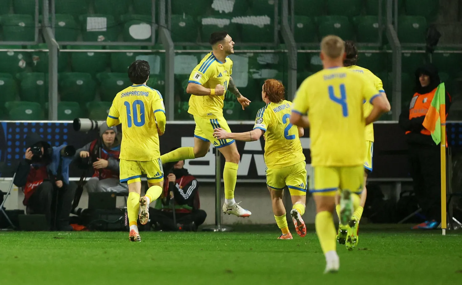 أوكرانيا تتأهل إلى ملحق كأس العالم 2026 بفوزها  على آيسلندا