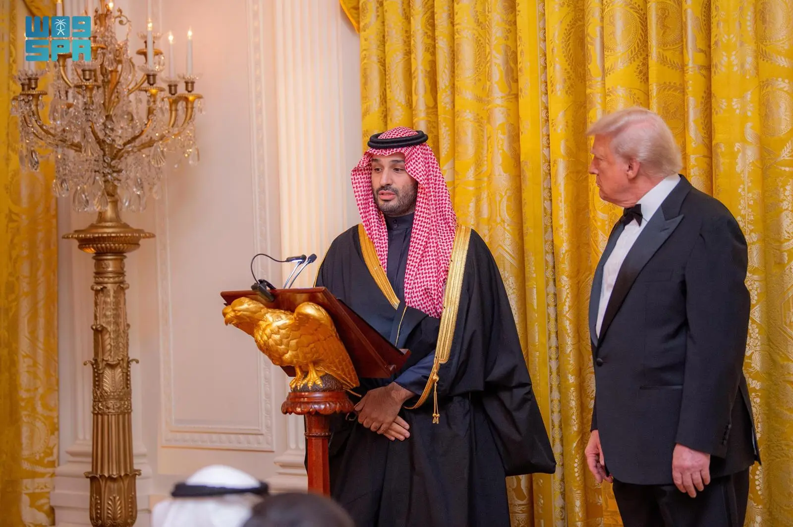 سمو ولي العهد يشّرف حفل العشاء المقام في البيت الأبيض سمو ولي العهد يشّرف حفل العشاء المقام في البيت الأبيض